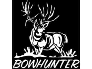  Hunting Bow Deer 2_ I N V Decal Proportional