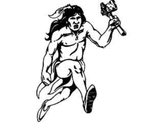  Indian Runner Decal Proportional