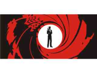  James Bond Barrel_ C L 1_ I N V Decal Proportional