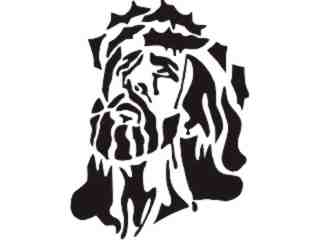  Jesus Cry Decal Proportional