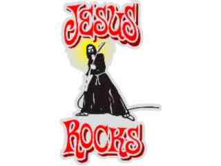  Jesus Rocks_ C L 1 Decal Proportional