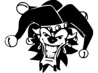  Joker Jester 3 Decal Proportional