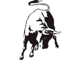  Lamborghini Bull Decal Proportional