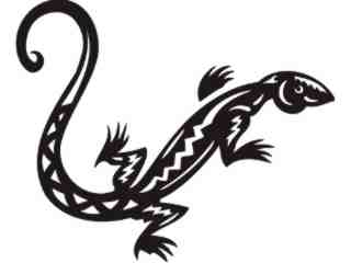  Lizards Tribalized_ 0 2 8 Decal Proportional