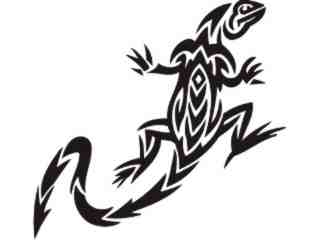  Lizards Tribalized_ 0 3 5 Decal Proportional