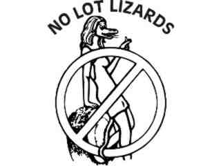  Lot Lizards Decal Proportional