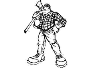  Lumberjack Stand Strong_ M B 1_ D T L Decal Proportional