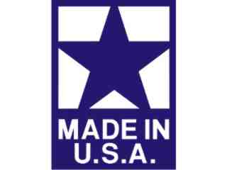  Madein U S A Decal Proportional