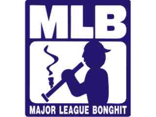  Major League Bong Hit Decal Proportional