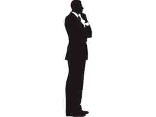  Man In Suit_ 0 6 Decal Proportional