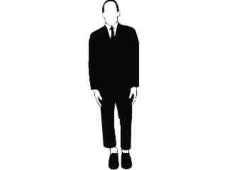  Man In Suit_ 1 3 Decal Proportional