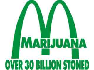  Marijuana 3 0 Billion Stoned Decal Proportional