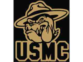  Marine Bulldog U S M C_ I N V Decal Proportional