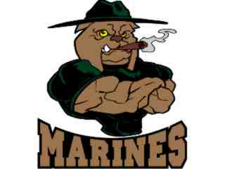  Marines Bulldog Custom_ G D 2 Decal Proportional