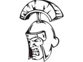  Mascots_ Trojan_ 0 6 9_ X C C Decal Proportional