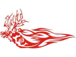  Moose Elk Tribal 0 1_ A F 1 Decal Proportional