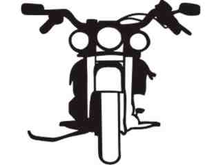  Motorcycle Frontal_ M M 1 Decal Proportional