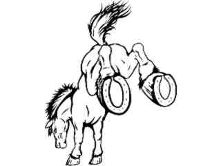  Mustang Horse Kick Back_ M B 1 Decal Proportional