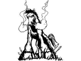  Mustang Horse Ready_ M B 1 Decal Proportional