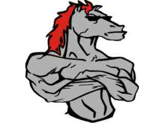  Mustang Pony Muscle_ G D 1 Decal Proportional