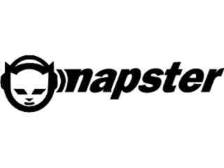  Napster Logo Decal Proportional