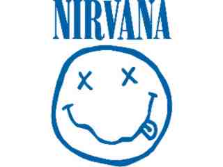  Nirvana Smile Decal Proportional