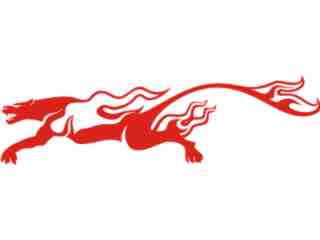  Panther Cougar Flame 0 2_ A F 1 Decal Proportional
