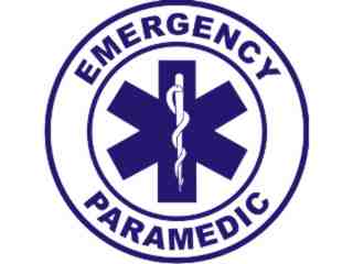  Paramedic_ Emergency Decal Proportional