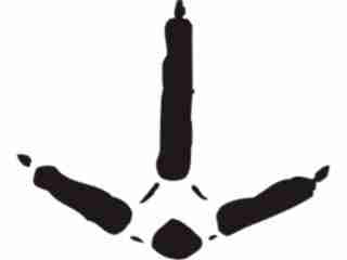  Paw Prints_ 1 5 Decal Proportional