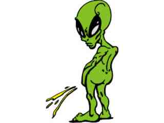  Pisser Alien_ G D 1 Decal Proportional