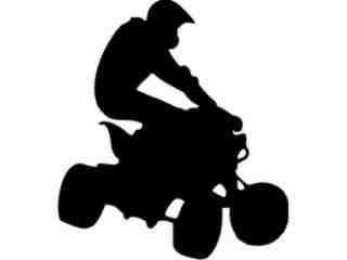  Quad Motorcycle B M X_ 2 1 Decal Proportional