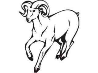  Ram Animal Wild_ 0 3 6a Decal Proportional