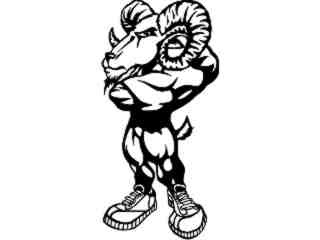  Ram Arms Crossed_ M B 1 Decal Proportional