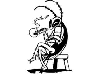  Roach Smokin Roach_ G D G Decal Proportional