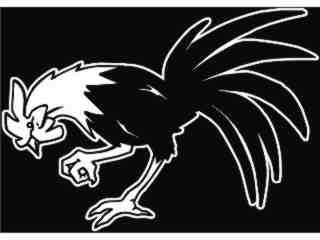  Rooster Down_ I N V_ G D G Decal Proportional