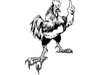  Rooster Number 1_ D T L Decal Proportional