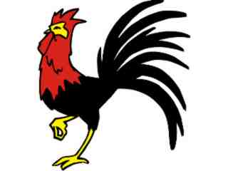  Rooster Proud_ G D 1 Decal Proportional