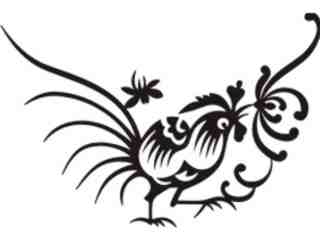  Rooster Tribalized_ 1 7 2 Decal Proportional