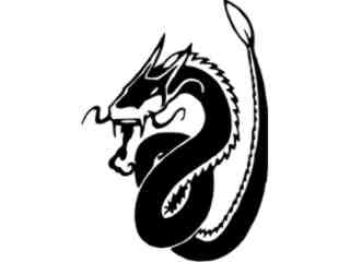  Sea Snake Decal Proportional