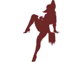  Sexy Silhouette_ 4 4 Pirate Decal Proportional
