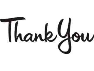 Sign Word_ 0 4 Thankyou Decal Proportional