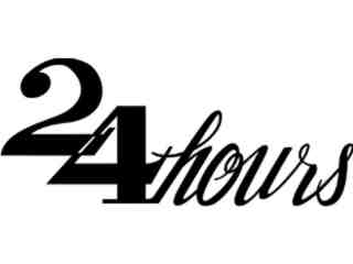  Sign Words_ 2 4 Hours_ 2 1 1_ V A 1 Decal Proportional