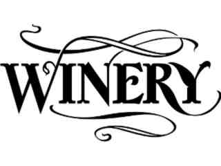  Sign Words_ Winery_ 2 1 5_ V A 1 Decal Proportional