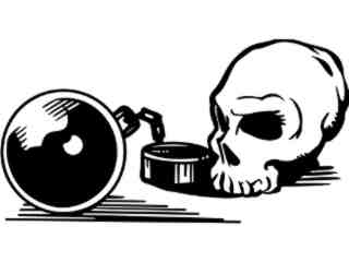  Skull Ball And Chain_ 0 6 1_ V A 1 Decal Proportional