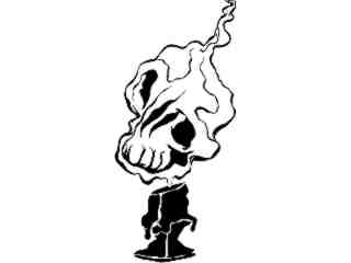  Skull Candle Smoke_ 0 6 1_ V A 1 Decal Proportional