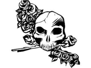  Skull Roses_ 0 6 1_ V A 1 Decal Proportional