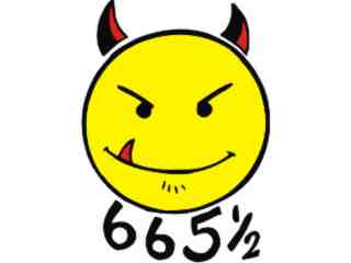  Smiley Devil_ G D 1 Decal Proportional