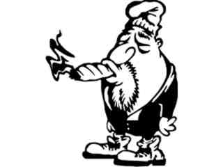  Smoke Tha Blunt Weed Decal Proportional