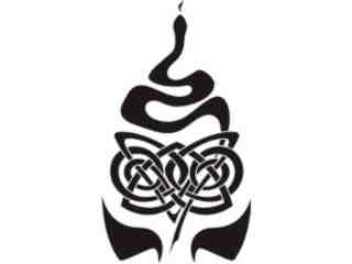  Snake Tribal_ 0 5 9 Decal Proportional