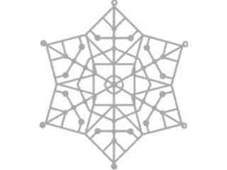  Snow Flake_ 1 0 Decal Proportional